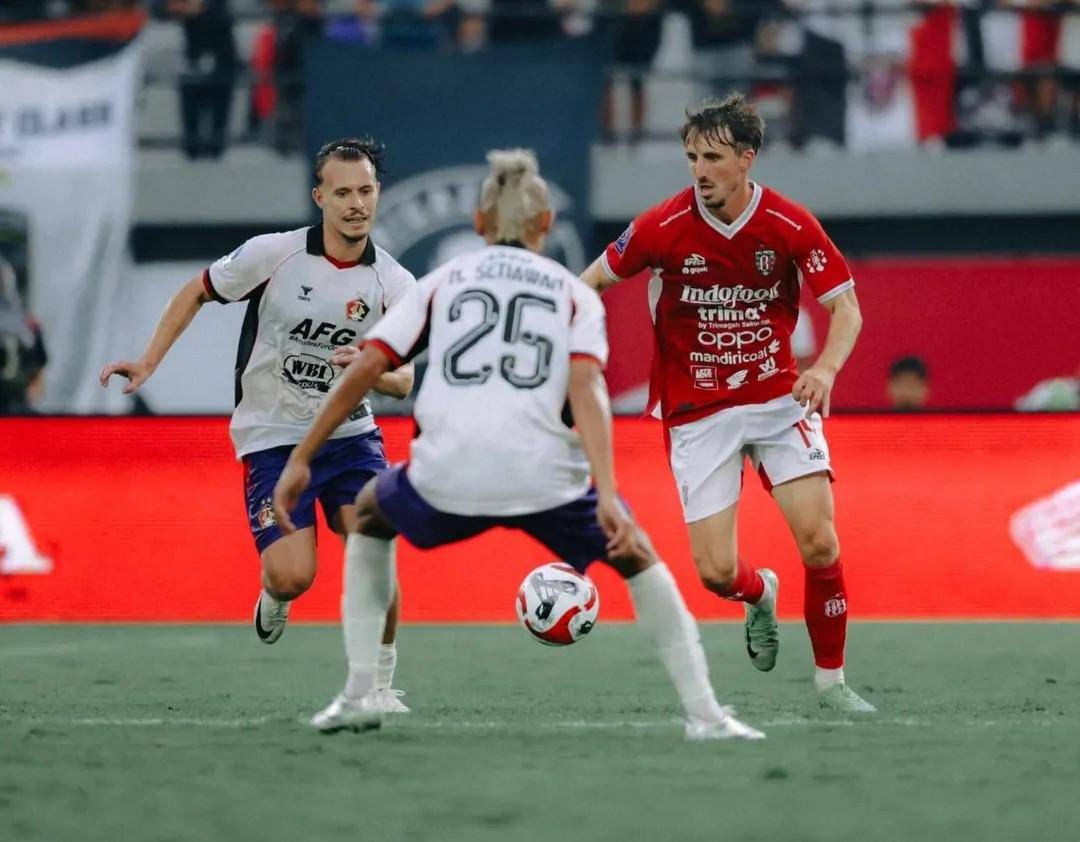 Joao Ferrari, satu di antara pemain asing yang melakukan debut bersama Bali United. (Instagram.com/baliunitedfc)