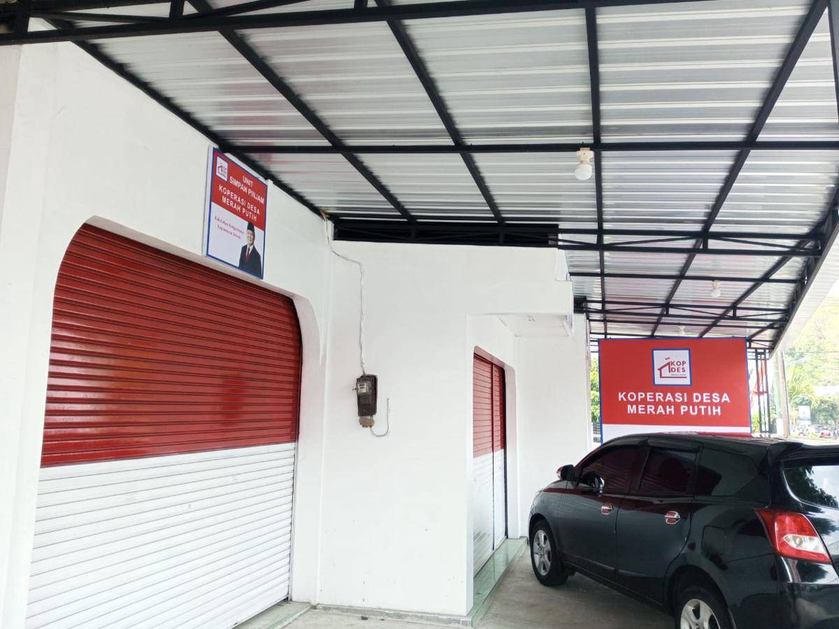 Koperasi Desa Merah Putih Bangunharjo Kapanewon Sewon Kabupaten Bantul.(IDN Times/Daruwaskita)