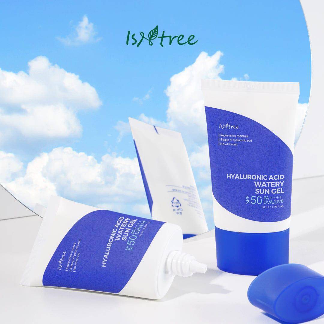 Isntree Hyaluronic Acid Watery Sun Gel 50ml (stylekorean.com/Isntree Hyaluronic Acid Watery Sun Gel 50ml)