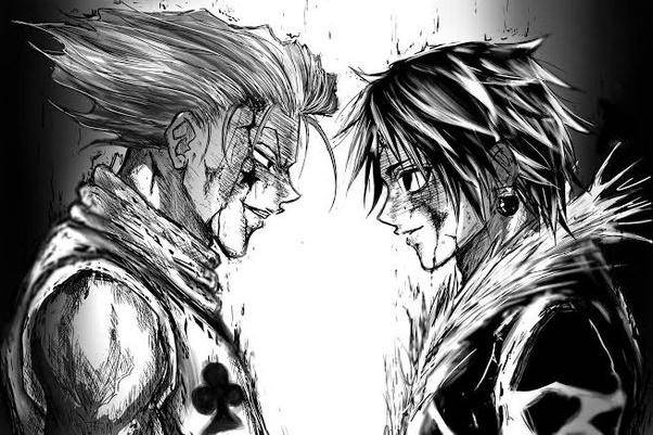 Hisoka Morow vs. Chrollo Lucilfer.