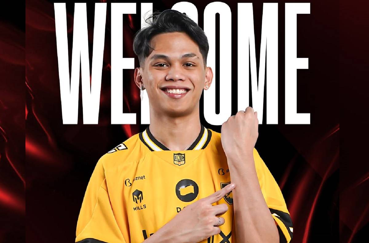 potret Skylar resmi gabung ONIC 