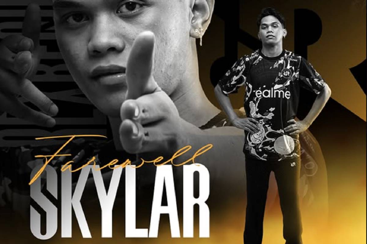 potret farewell resmi dari RRQ untuk Skylar