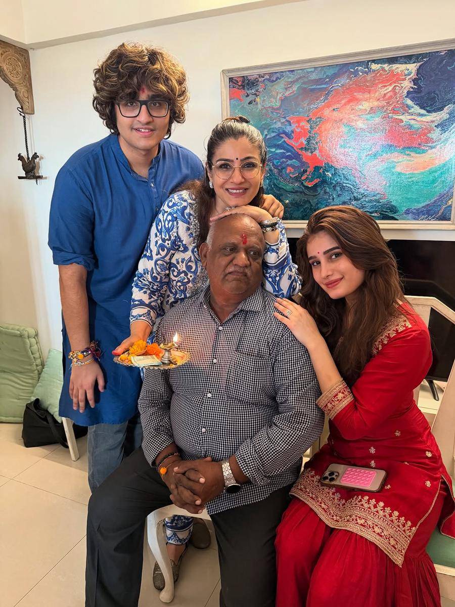 keluarga Raveena Tandon