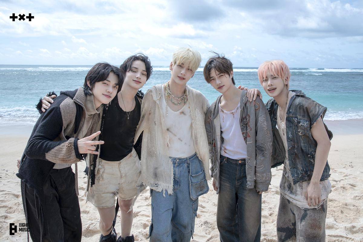 TXT di behind the scene Sugar Rush Ride 