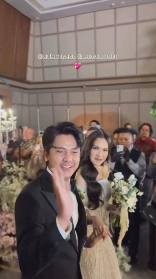 Resepsi Arbani Yasiz dan Raissa Ramadhani