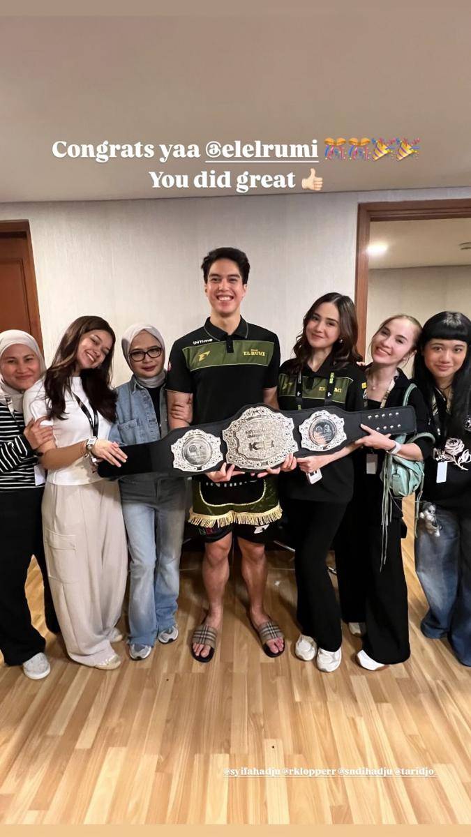 Syifa Hadju Dukung El Rumi Tanding Tinju Lawan Jefri Nichol Vol 2
