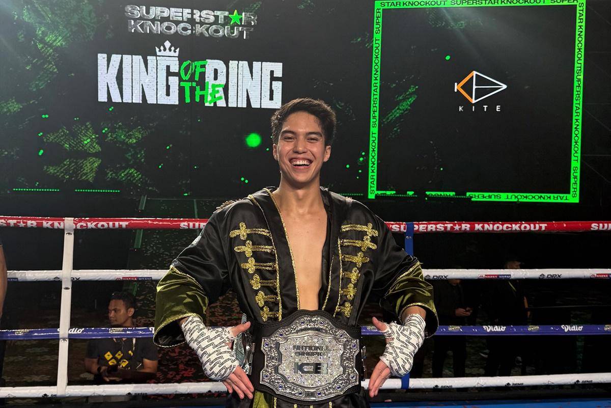 El Rumi menang tinju lawan Jefri Nichol