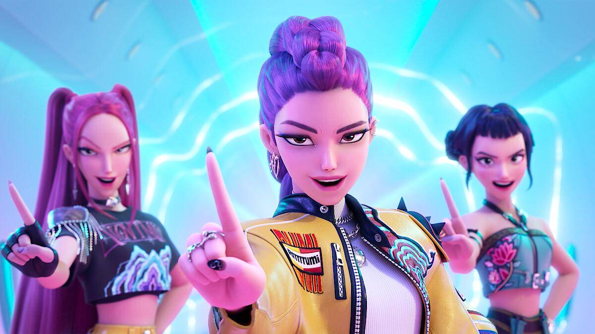 Potret karakter KPop Demon Hunters 
