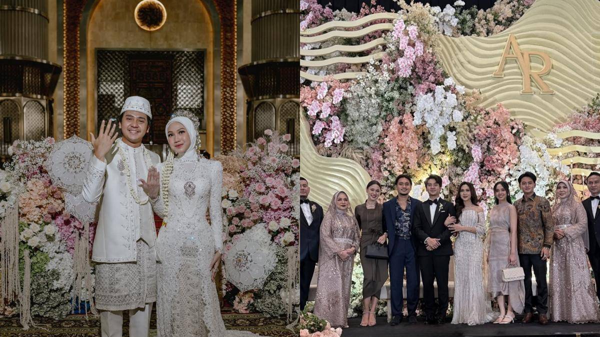 Pernikahan Arbani Yasiz dan Raissa Ramadhani. (instagram.com/morden.co | instagram.com/yasminnapper)