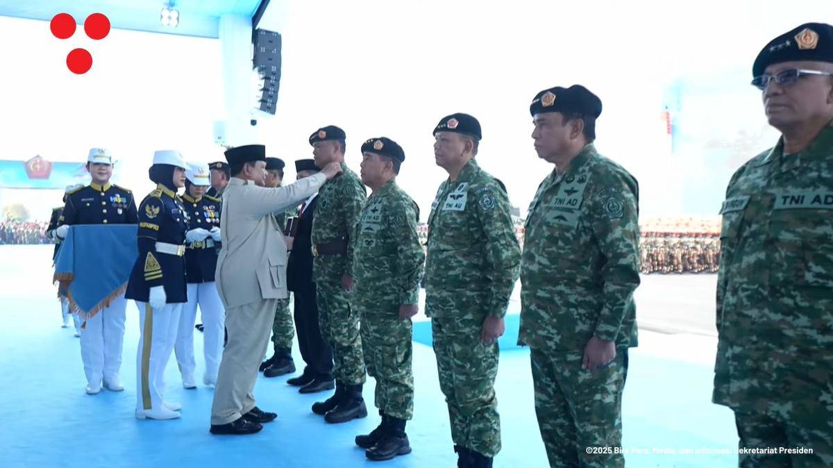Prabowo Subianto lantik Letjen TNI Tandyo