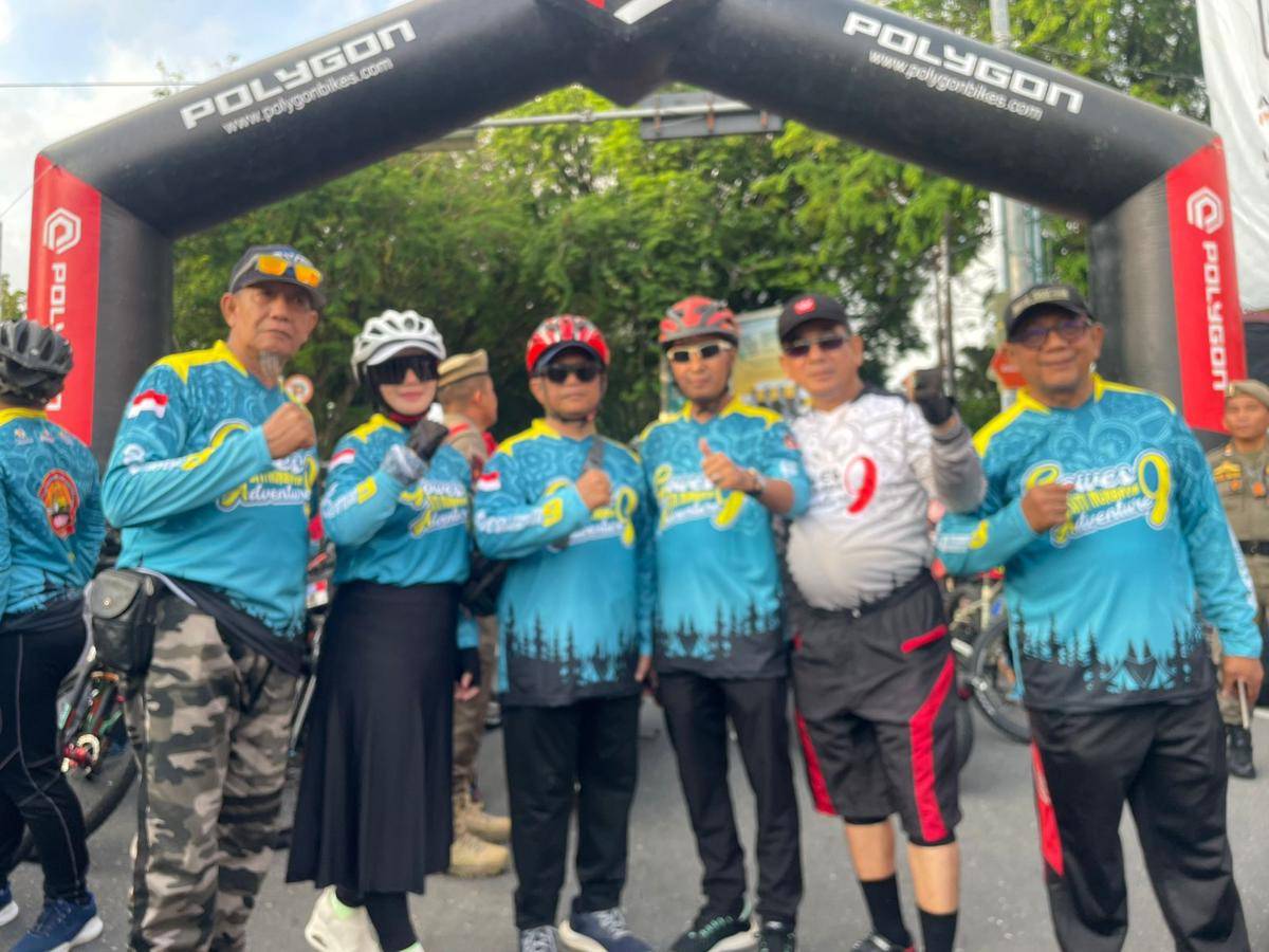 Peserta Gowes Siti Nurbaya dari Lampung (Foto: IDN Times/Halbert Caniago)