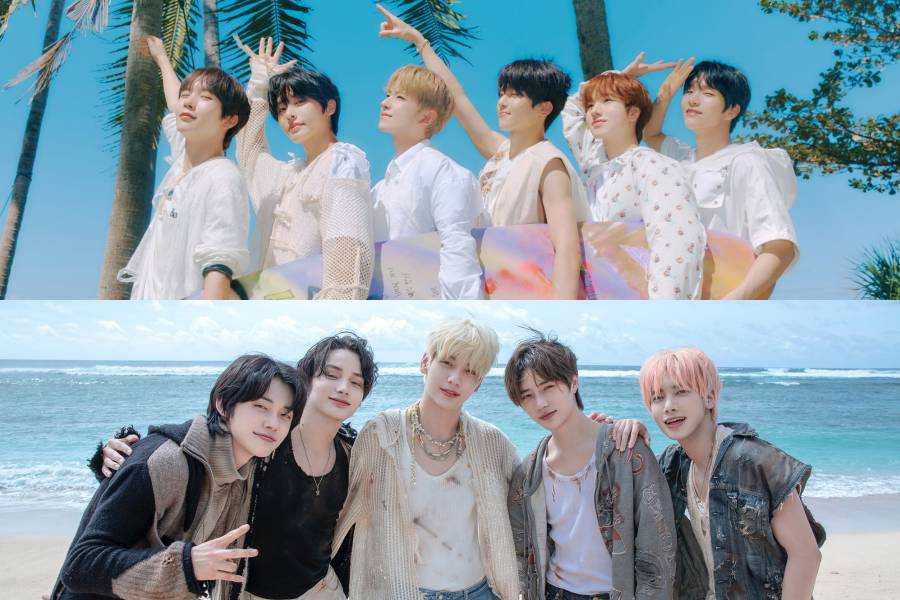 potret NCT WISH dan TXT