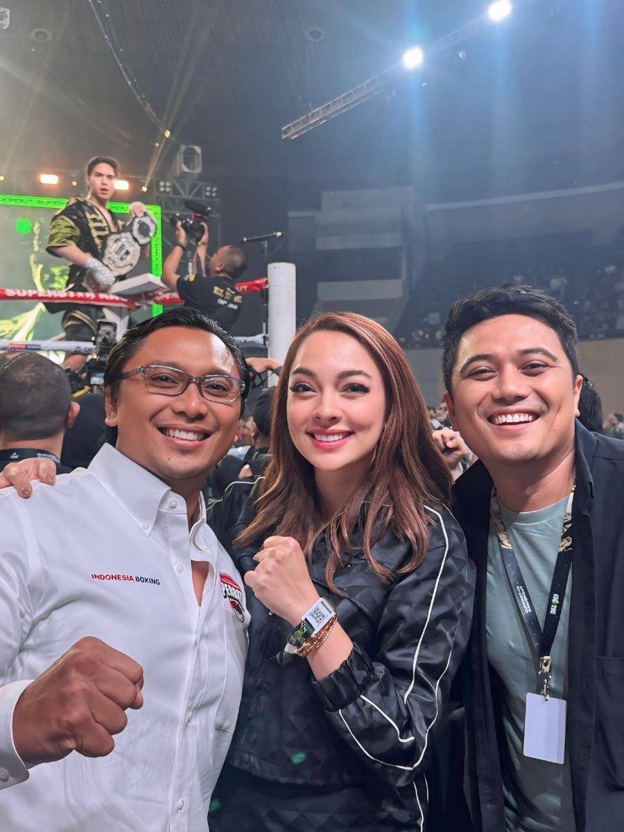 Reissa Broto nonton duel El Rumi Vs Jefri Nichol