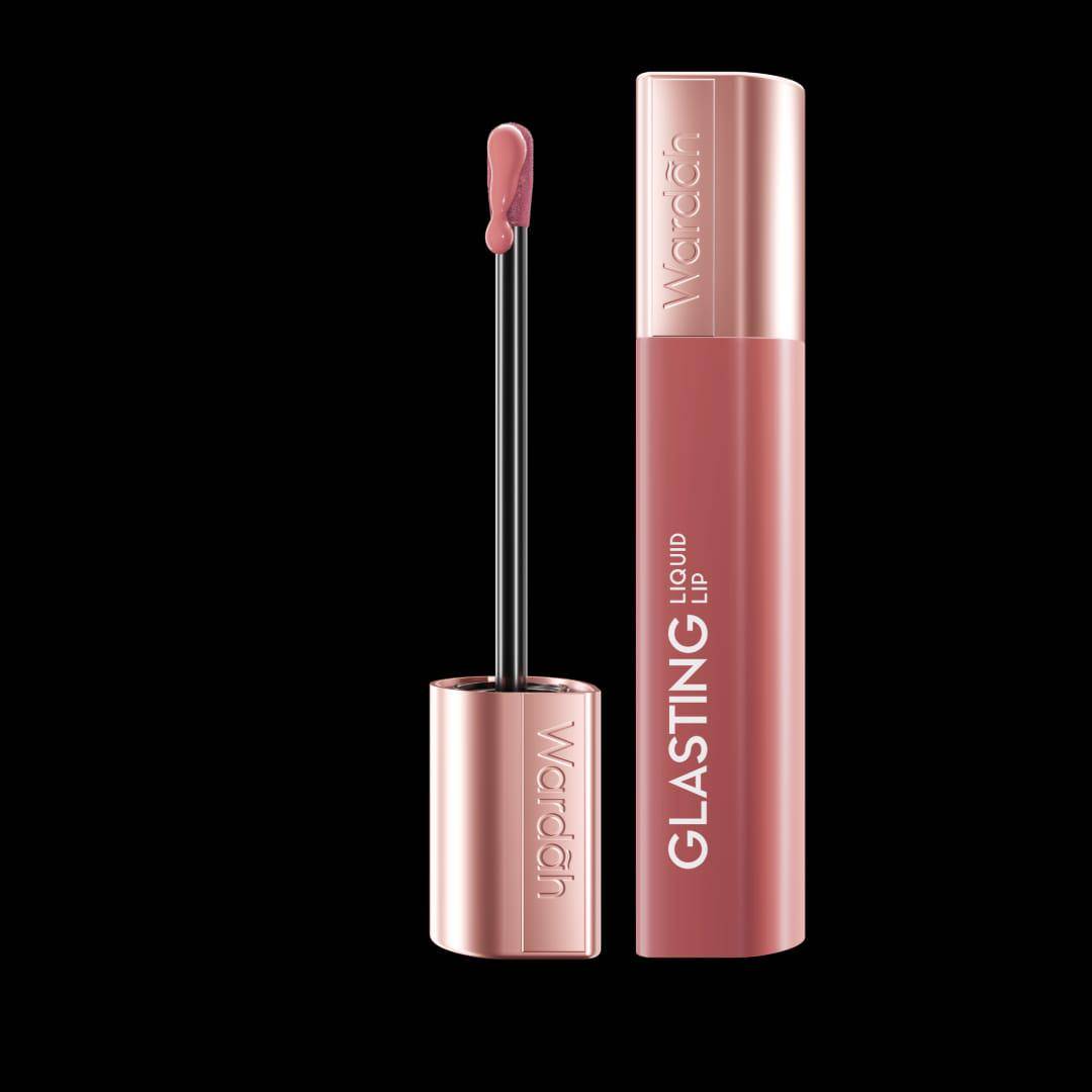 Wardah Glasting Liquid Lip 02 Peach Polish (wardahbeauty.com/Wardah Glasting Liquid Lip 02 Peach Polish )