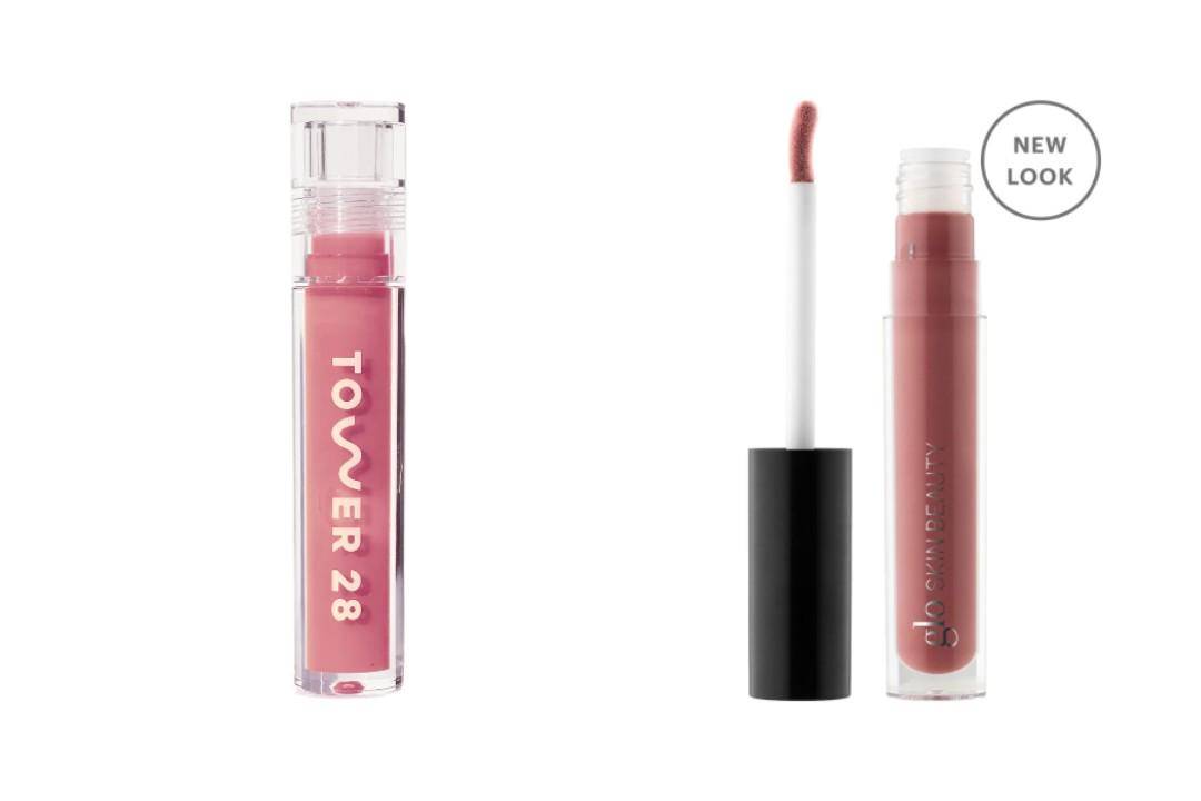 Tower 28 Beauty ShineOn Milky Lip Jelly Gloss dan Glo Skin Beauty Conditioning Lip Gloss (tower28beauty.com/Tower 28 Beauty ShineOn Milky Lip Jelly Gloss | gloskinbeauty.com/Glo Skin Beauty Conditioning Lip Gloss)