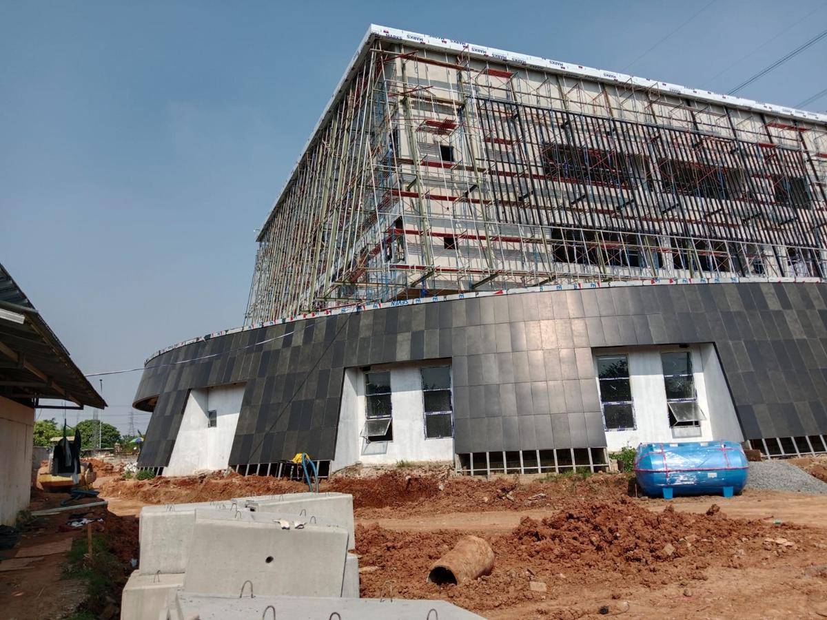 Pembangunan gedung MPP Kabupaten Tangerang (IDN Times/Maya Aulia Aprilianti)
