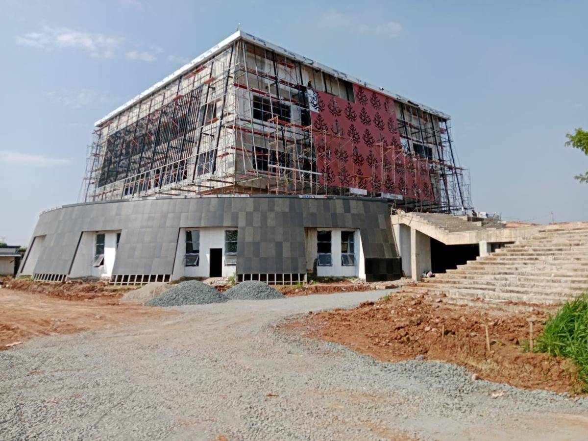 Pembangunan gedung MPP Kabupaten Tangerang (IDN Times/Maya Aulia Aprilianti)