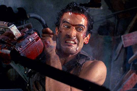 adegan dalam film Evil Dead 2
