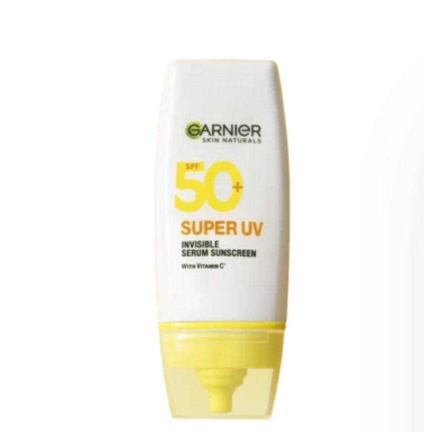 Garnier Super UV Invisible Serum Sunscreen SPF 50+ PA++++ (garnier.co.id)