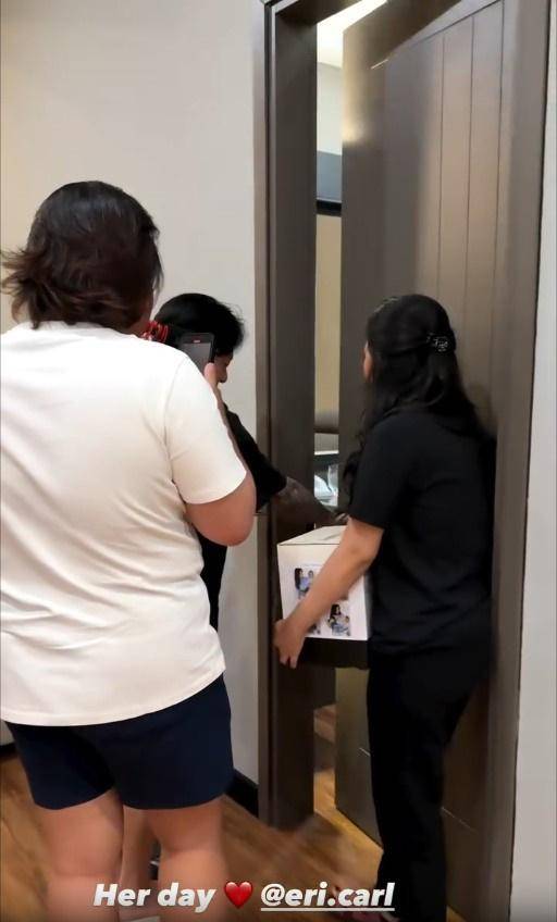kejutan ulang tahun Erika Carlina (instagram.com/rachelvennya)