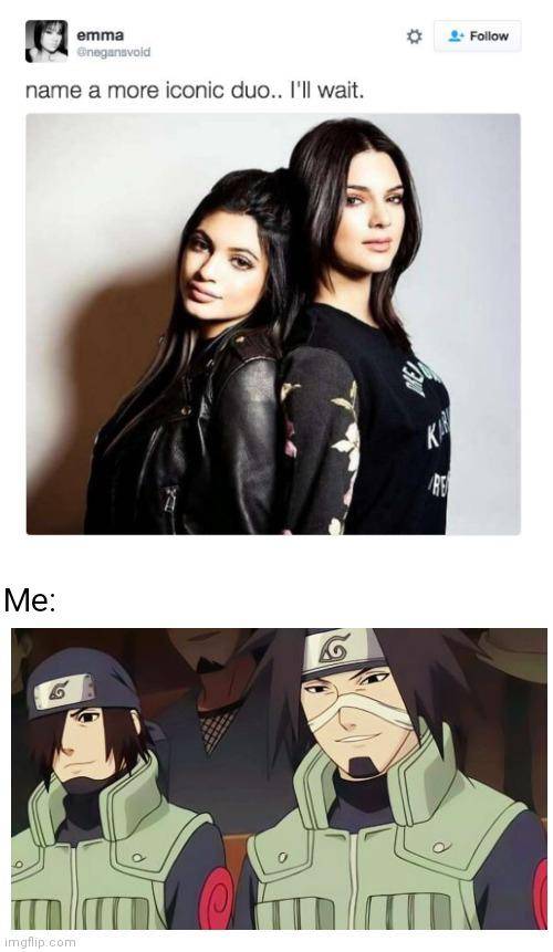 meme duo terbaik dalam anime Naruto