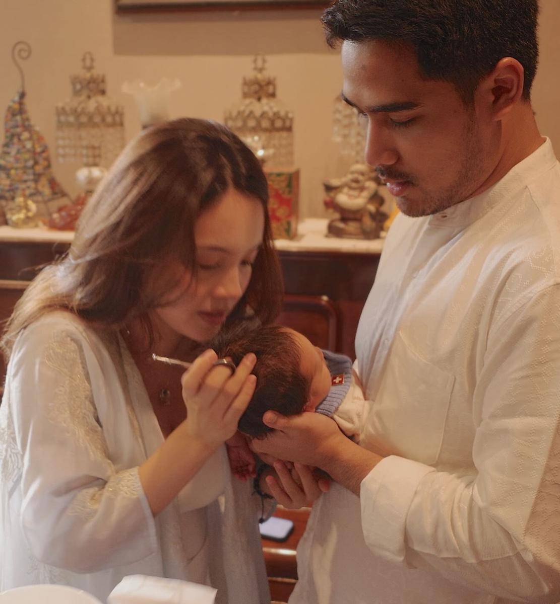 Akikah Baby Arya, Anak Pertama Anggika Bolsterli