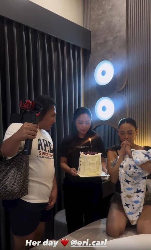kejutan ulang tahun Erika Carlina (instagram.com/rachelvennya)