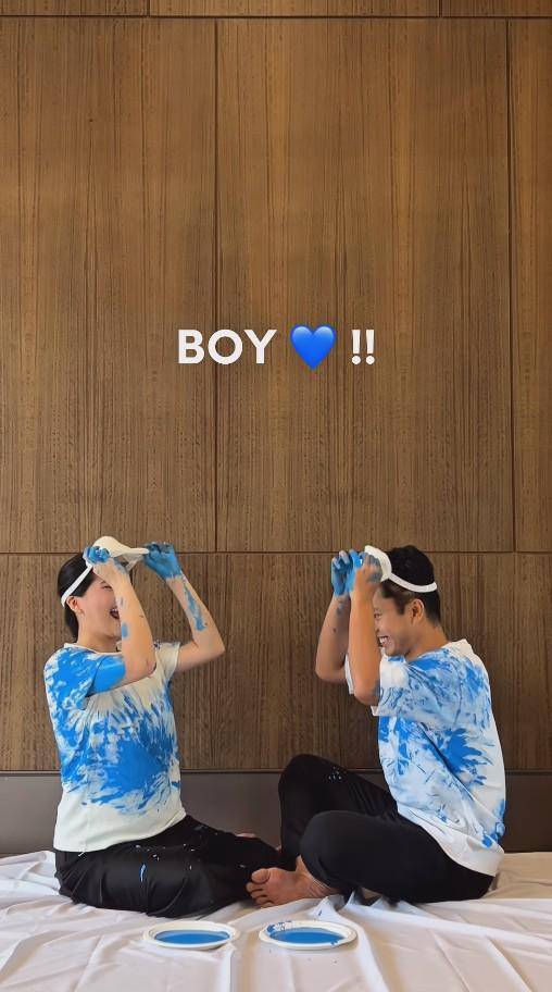 Gender Reveal Kehamilan Mitzi, Istri Anthony Ginting