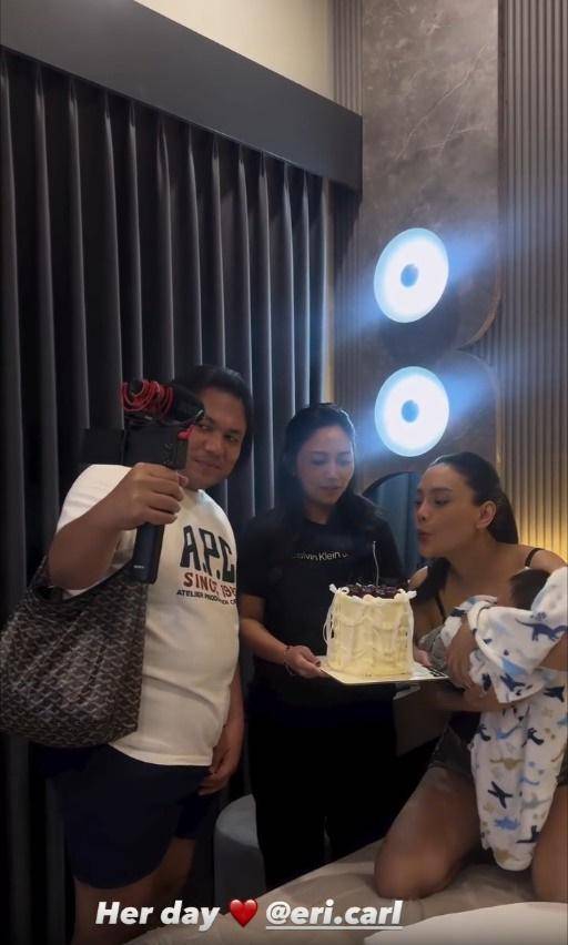 kejutan ulang tahun Erika Carlina (instagram.com/rachelvennya)