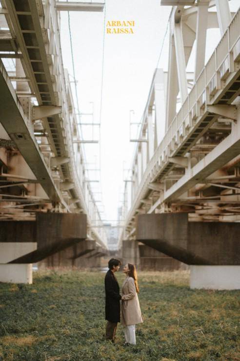 Prewedding Arbani Yasiz dan Raissa, Romantis di Jepang