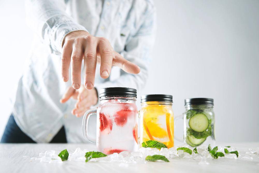 Potret infused water 
