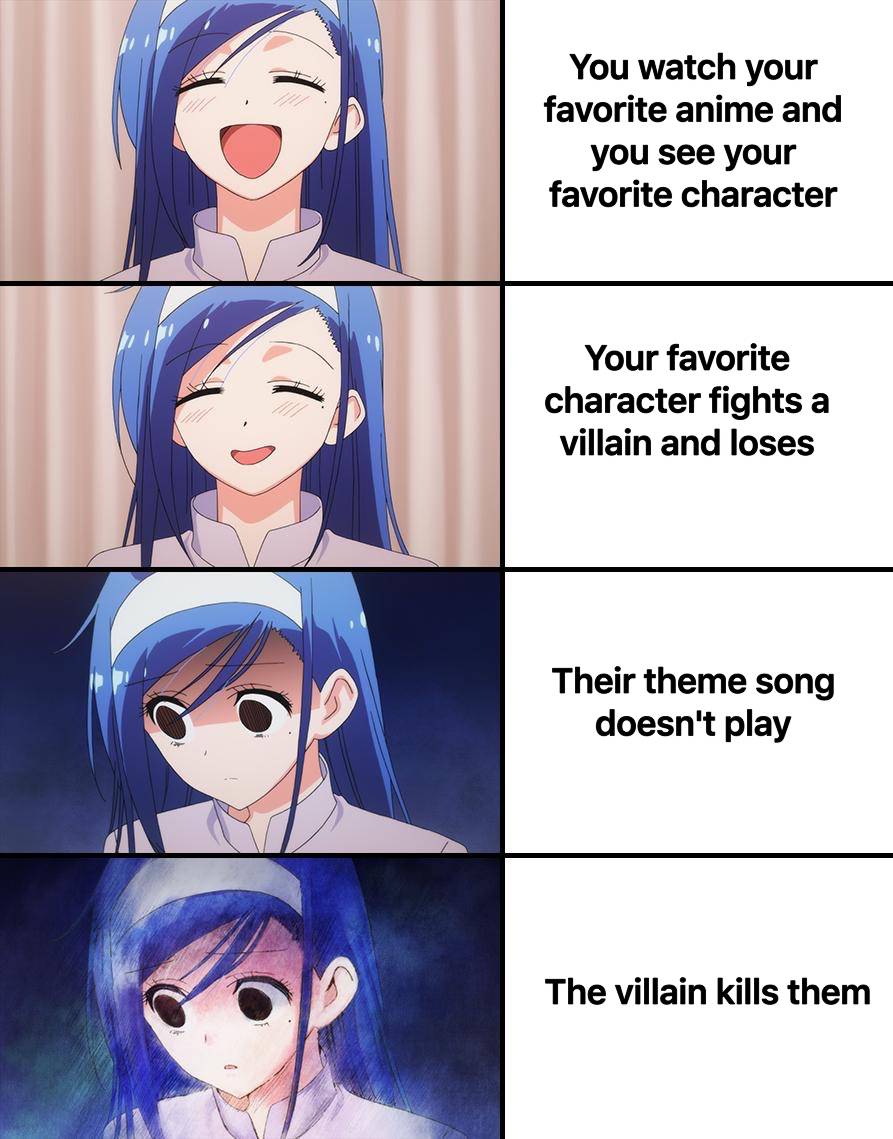 meme anime tentang musik 