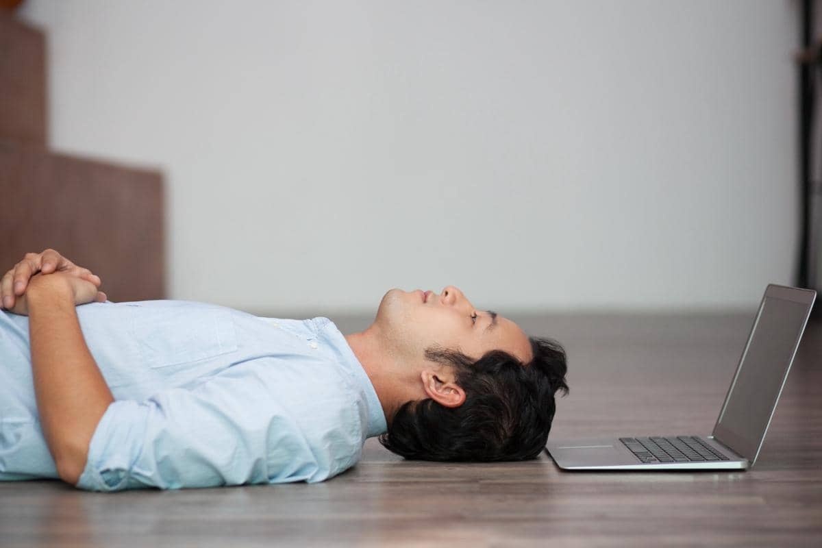 Ilustrasi lelah mental