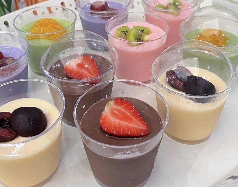 Puding cup buah (instagram.com/@meina83)