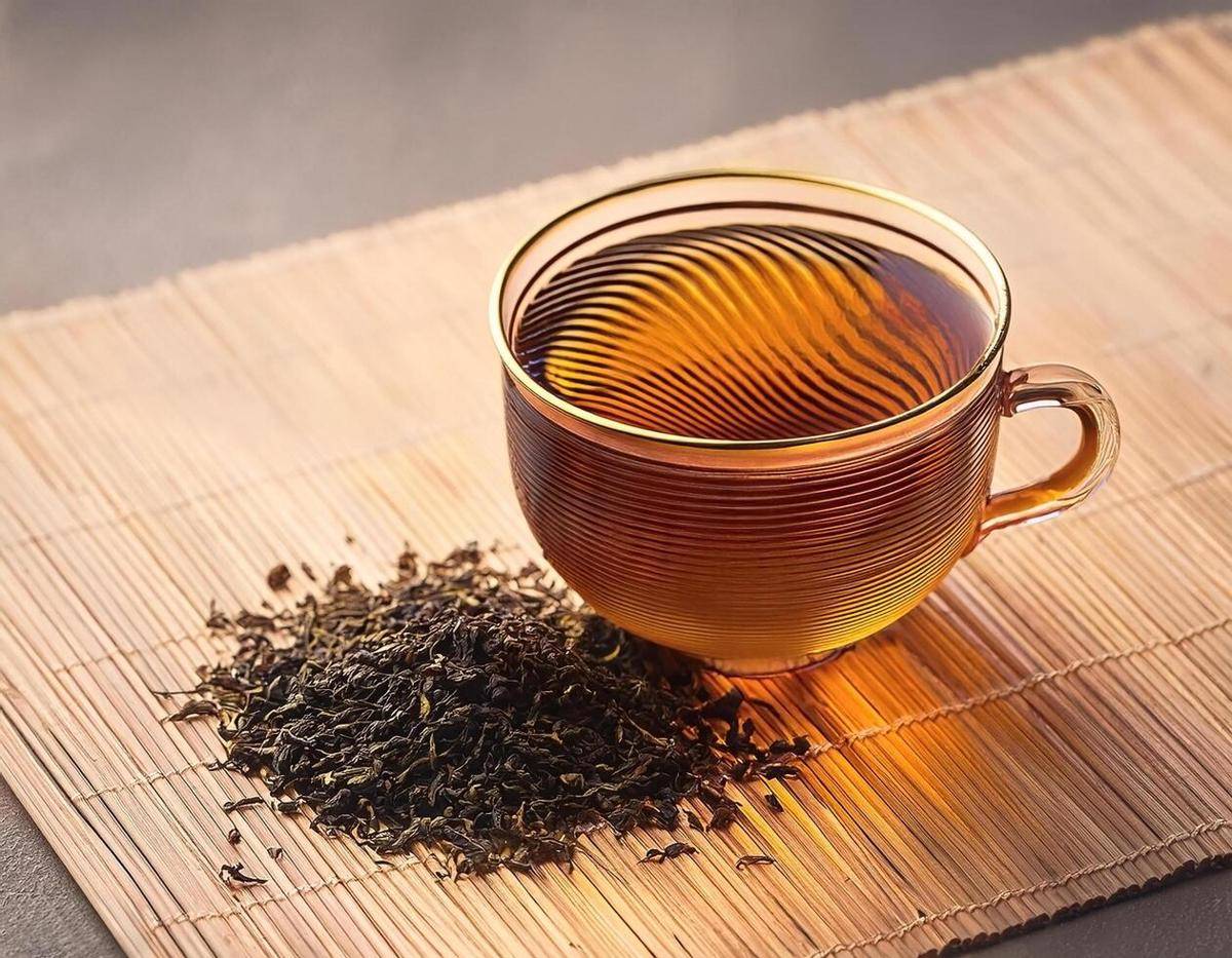 ilustrasi teh oolong (vecteezy.com/Saddha Visual)