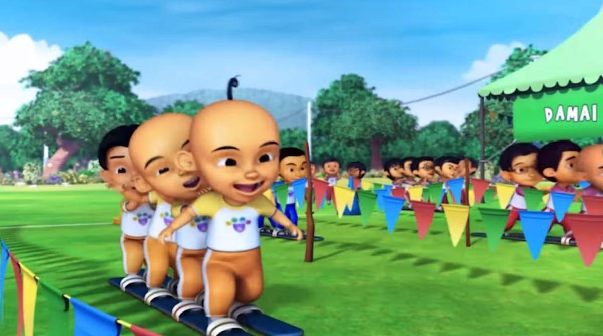 cuplikan Upin dan Ipin episode Sedia... Mula!