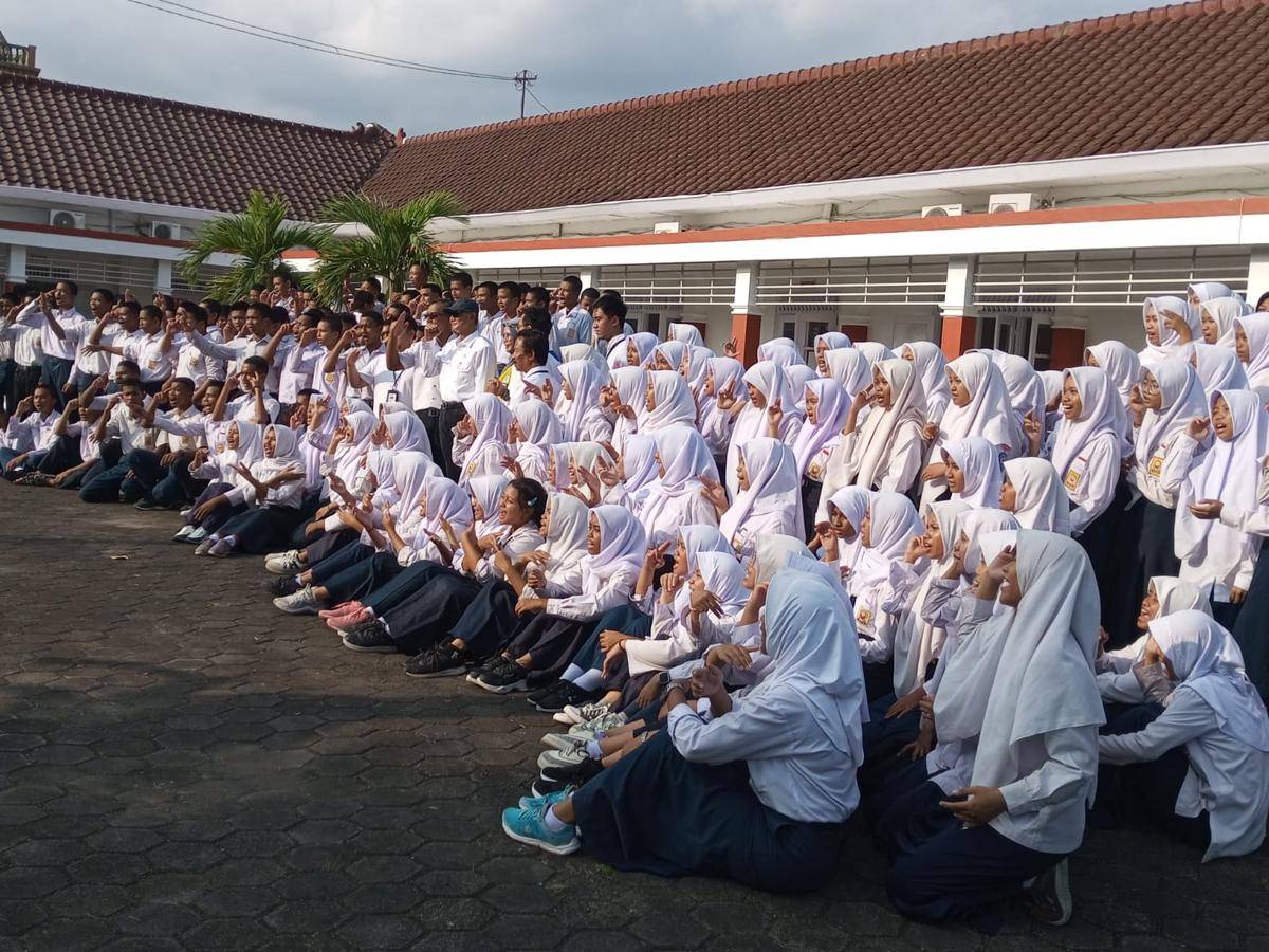 Siswa SRMA 19 Bantul.(IDN Times/Daruwaskita)