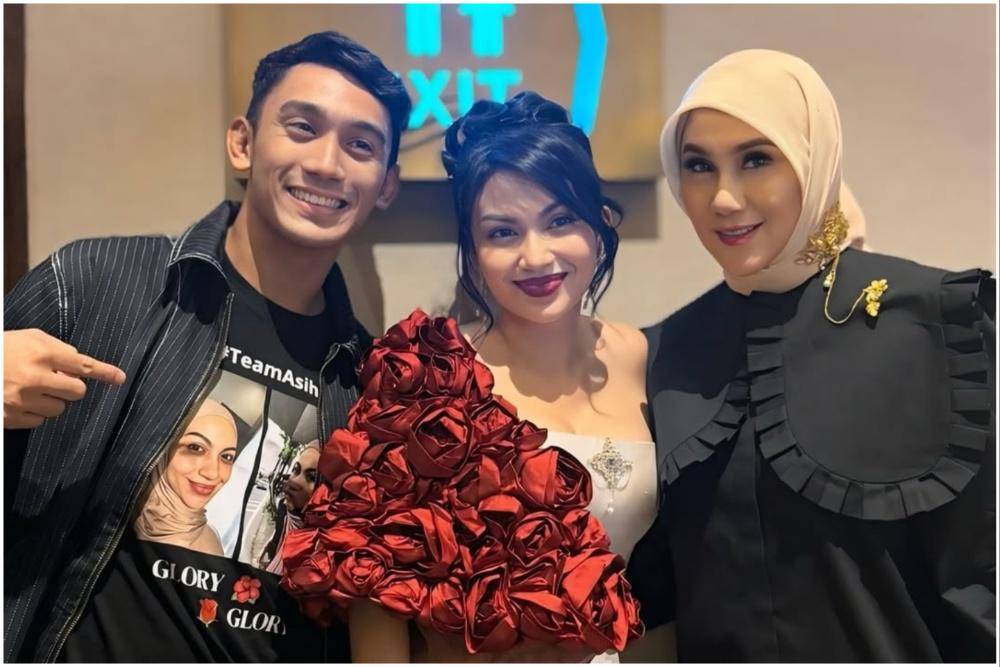 potret Marini Zumarnis dukung film La Tahzan 
