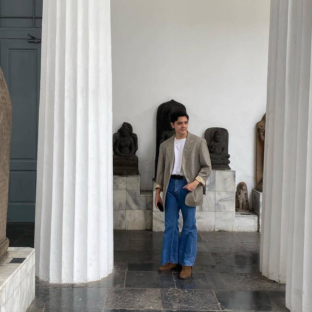Padu Padan Denim ala Faishal Tanjung (instagram.com/tanjung_______)