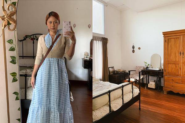 potret kamar Nadin Amizah (instagram.com/cakecaine)