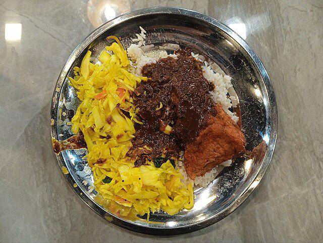 ilustrasi nasi kandar (commons.wikimedia.org/Wiki Farazi)