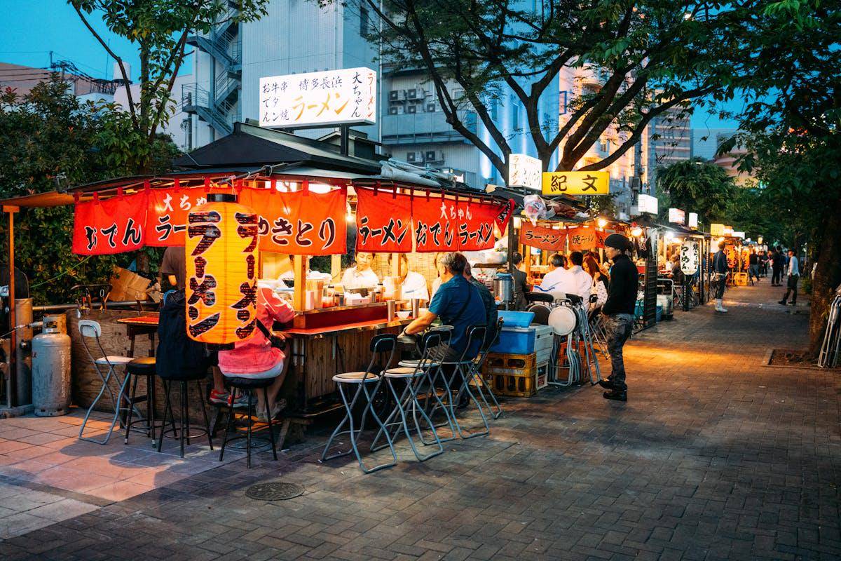 ilustrasi street food di Jepang (pexels.com/Gije Cho)
