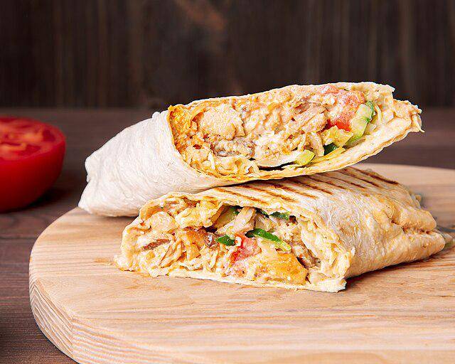 ilustrasi shawarma (commons.wikimedia.org/Varvara Kless-Kaminskaia)