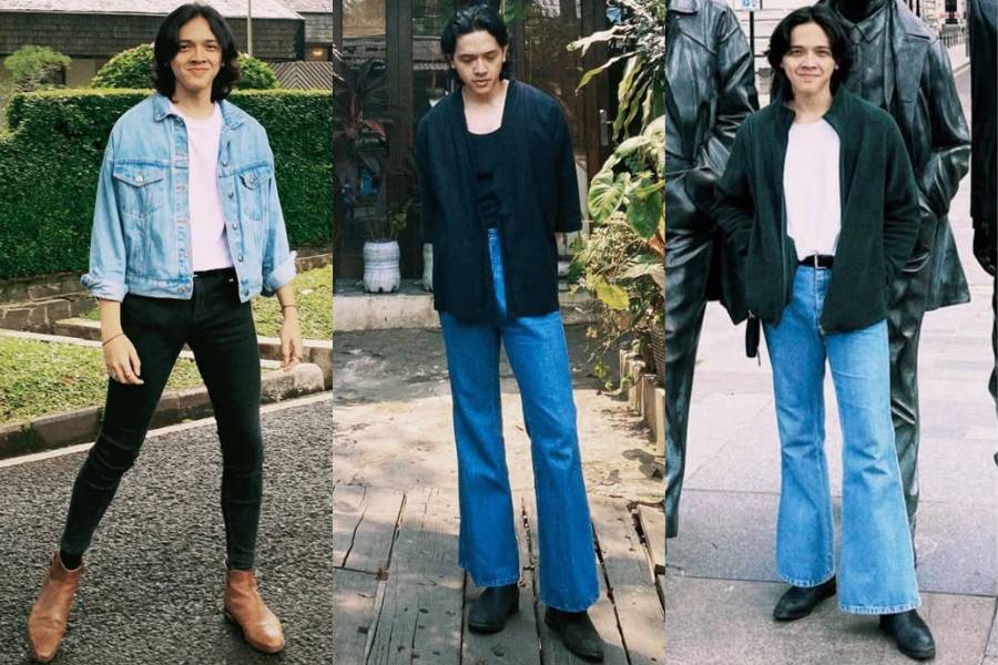 Padu Padan Denim ala Faishal Tanjung (instagram.com/tanjung_______)