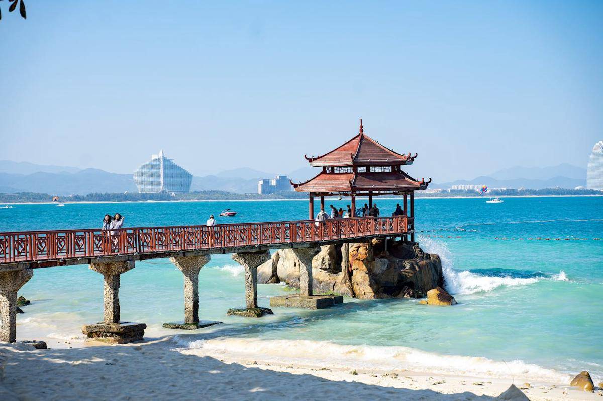Potret Yalong Bay di Sanya, China (pexels.com/Evan)