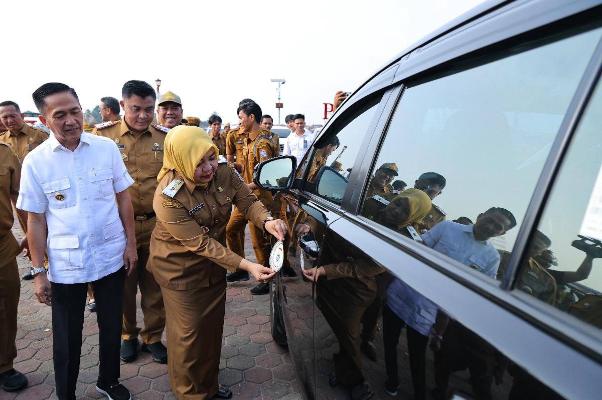 Kendaraan dinas OPD Palembang diminta segera lelang (Dok. Kominfo Palembang)