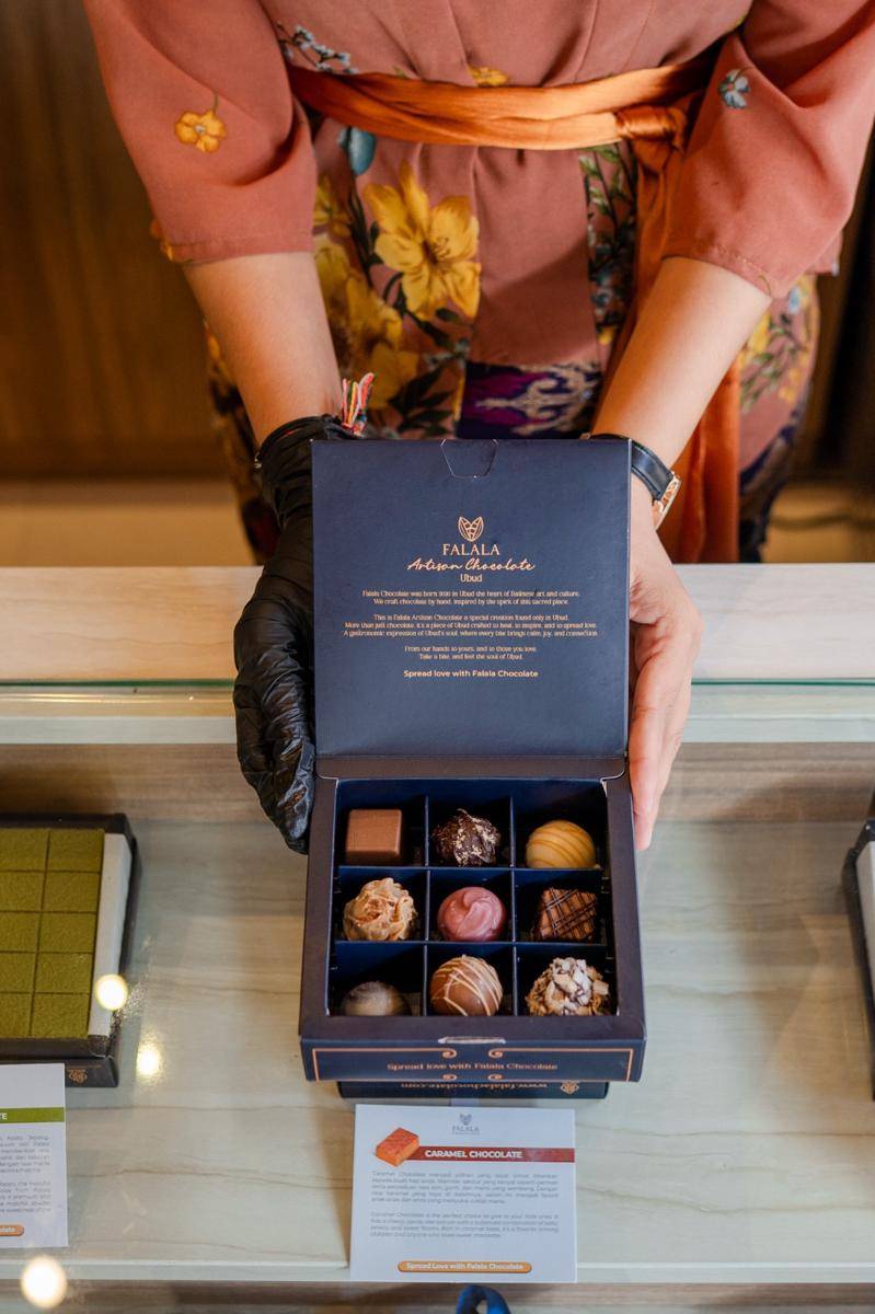 Potret Falala Chocolate, Ubud, Bali 