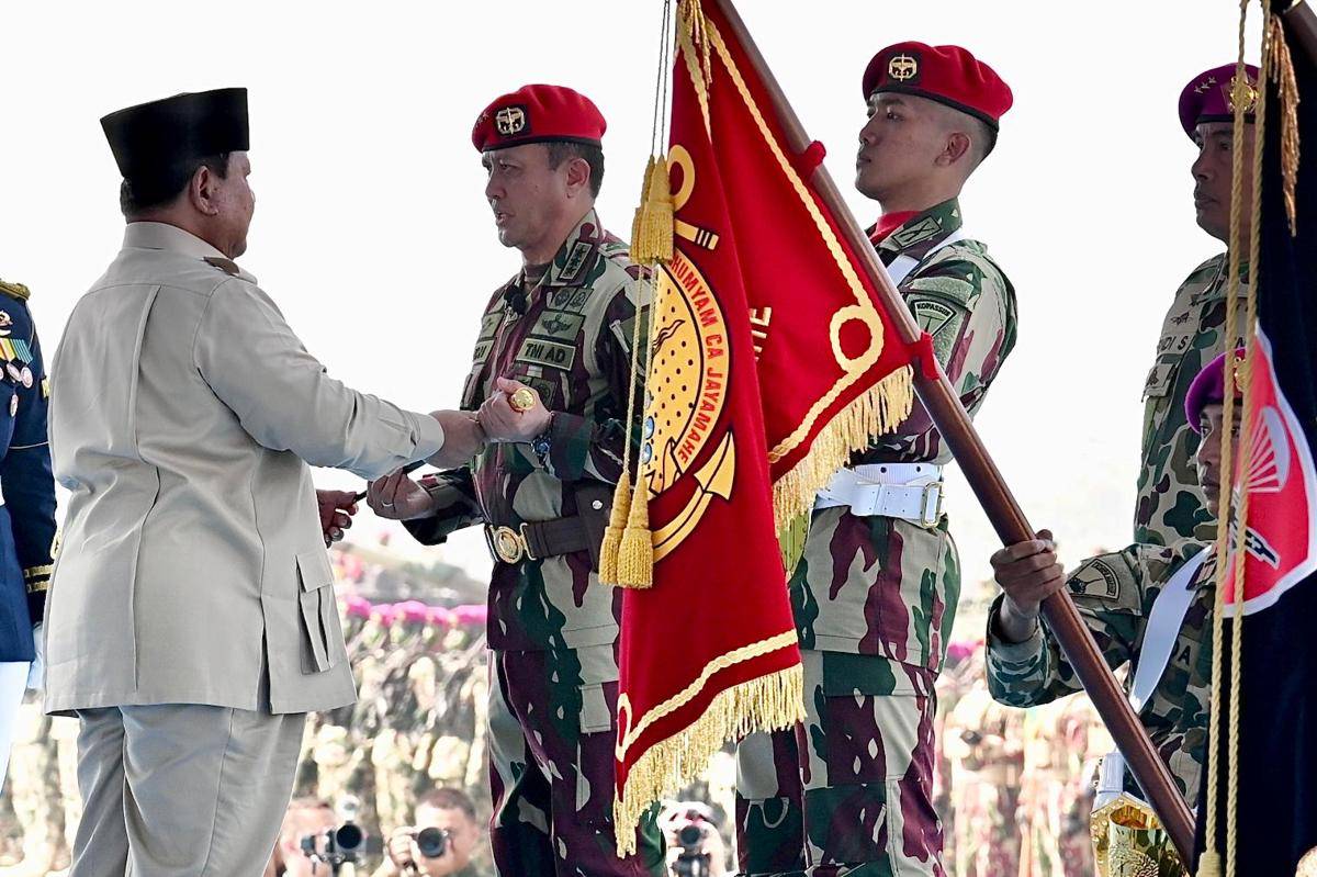 Prabowo Subianto-Prajurit TNI