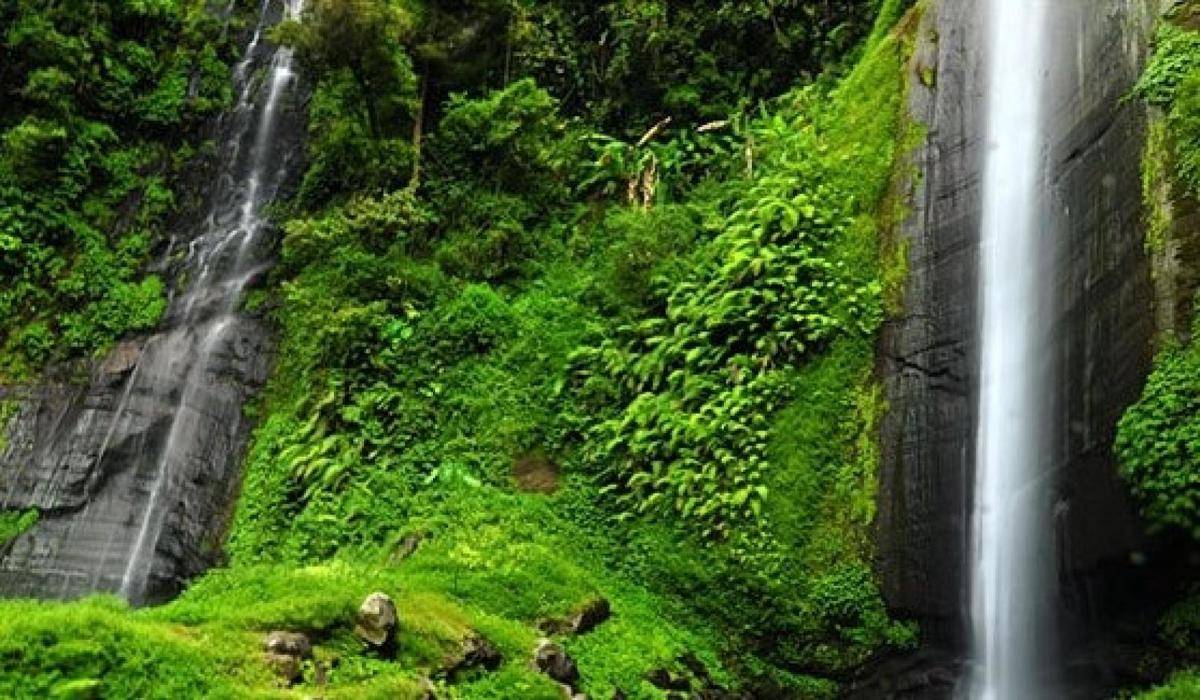 Air Terjun Tancak Kembar di Bondowoso