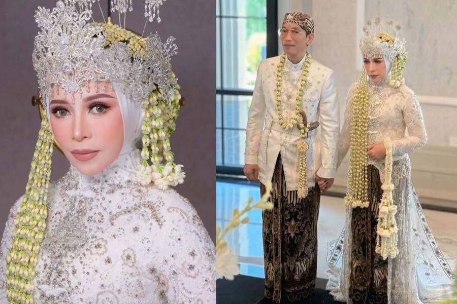 Gaya Melly Goeslaw di Anniv Pernikahan ke-30 (instagram.com/mayrariarty | instagram.com/adirustana)